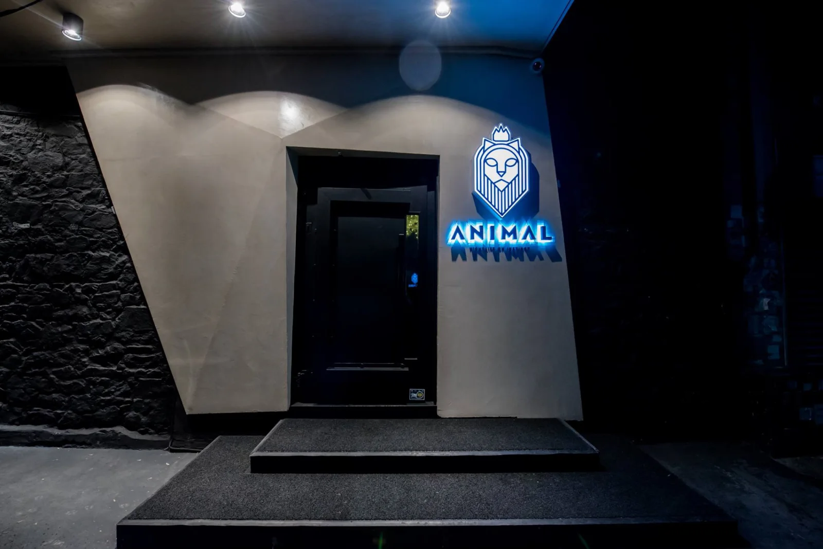 Interior photography — animal club entrance — ORIA.FILMS